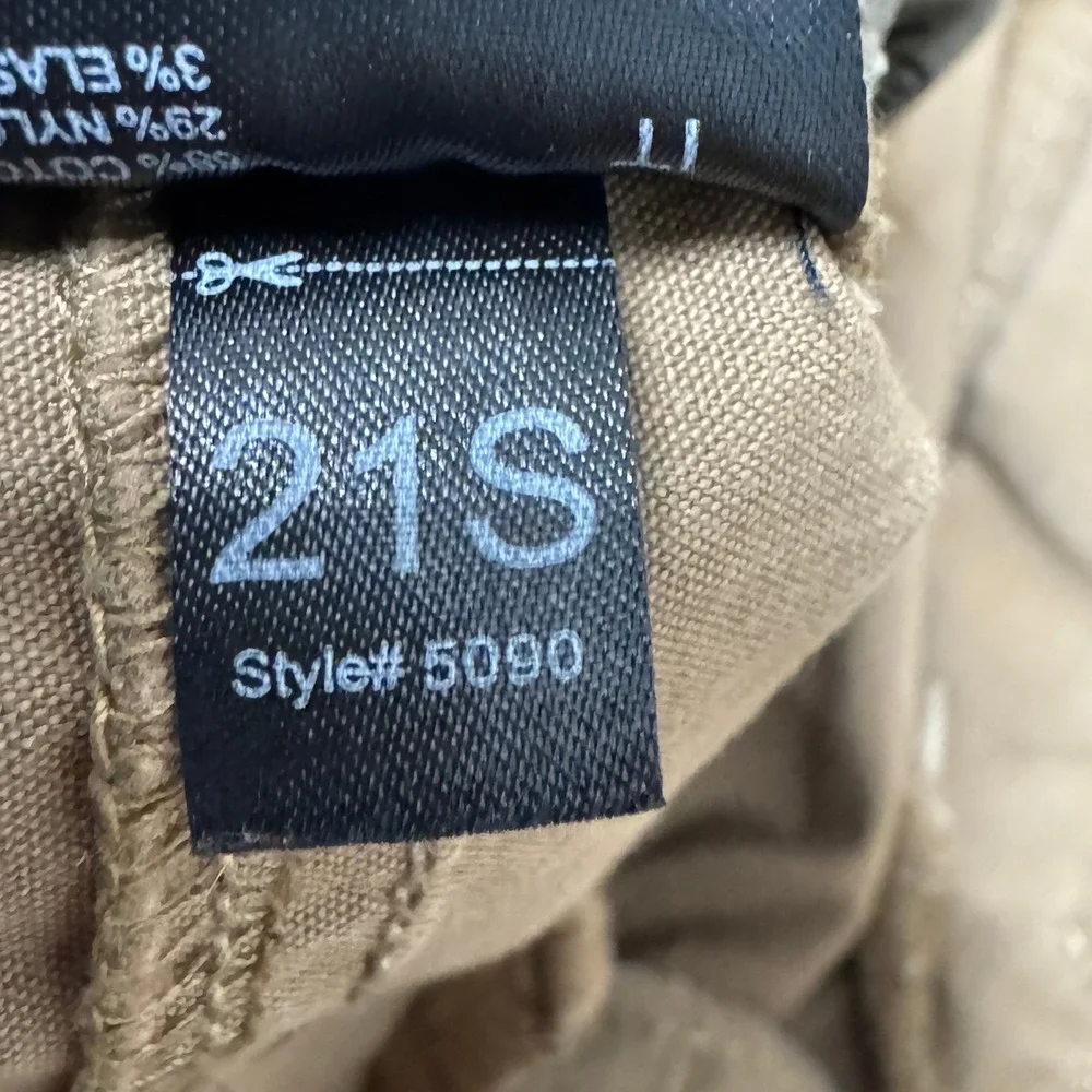 Kuhl Slax Pants Mens 38x32 Tan Enduro Fabric Klassik Fit Hiking Chino Brown